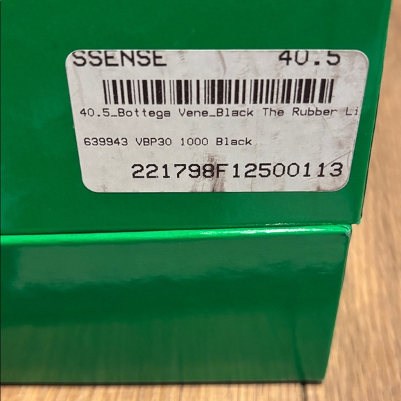 Bottega Veneta Black ‘The Rubber Lido’ Heeled Sandals - Picture 3 of 10